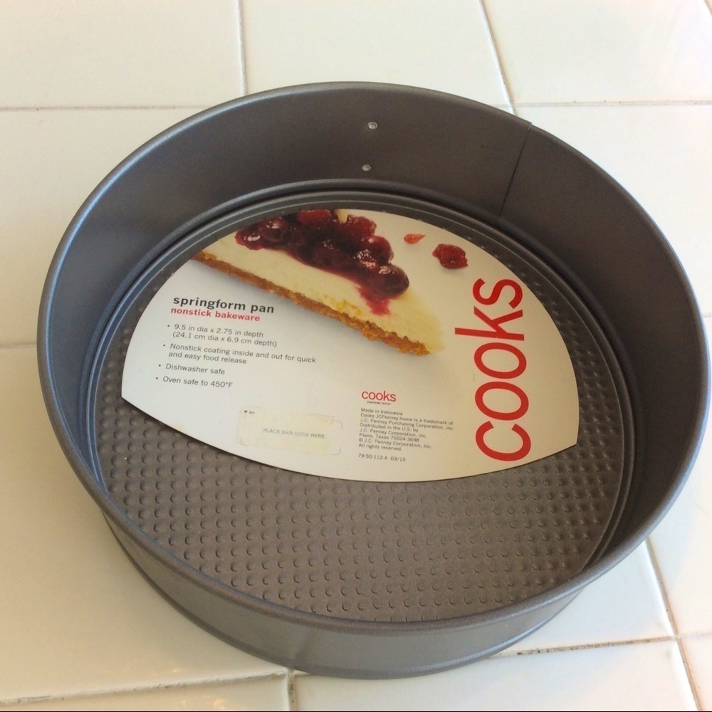 Cooks Nonstick Springform Pan 10.5” by 2.75”